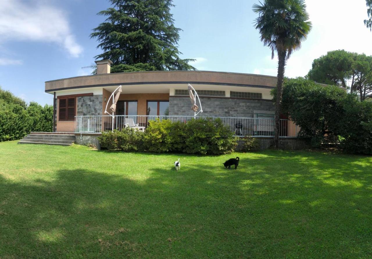 Casa Gaiani Villetta In Riva Al Lago Vista Mozzafiato Varano Borghi Exteriör bild