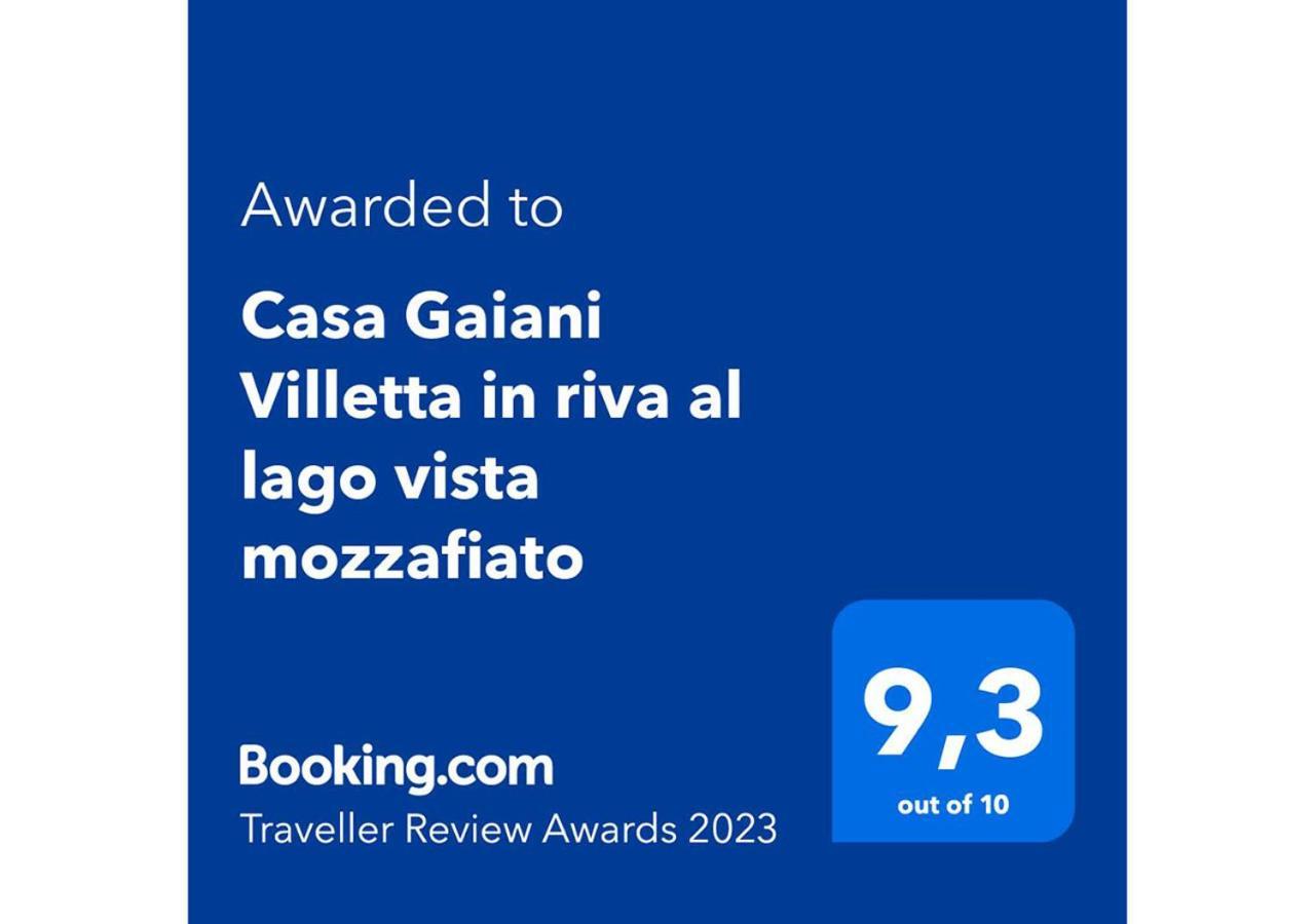 Casa Gaiani Villetta In Riva Al Lago Vista Mozzafiato Varano Borghi Exteriör bild